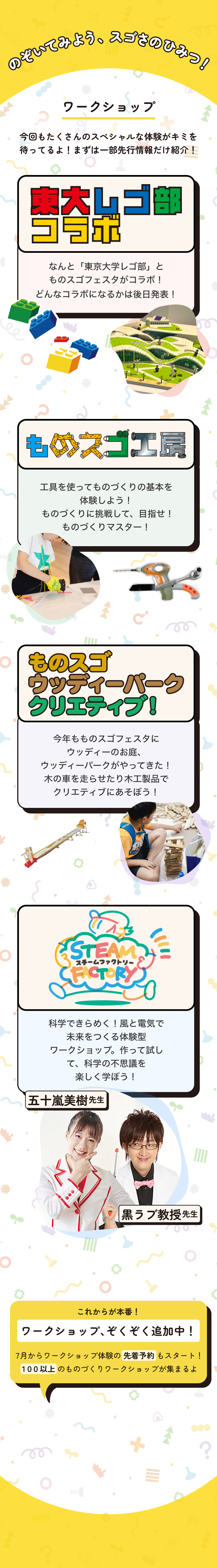 のぞいてみよう、スゴさのひみつ！